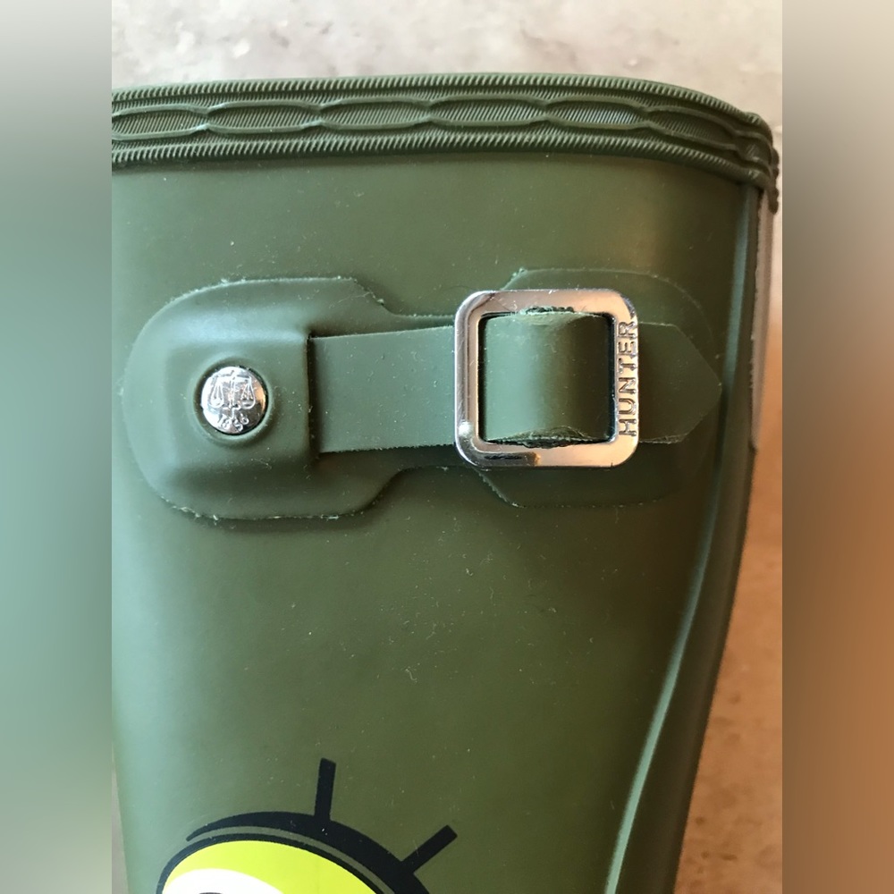 HUNTER little kids rain boots size 8 or 8.5 - Picture 6 of 9